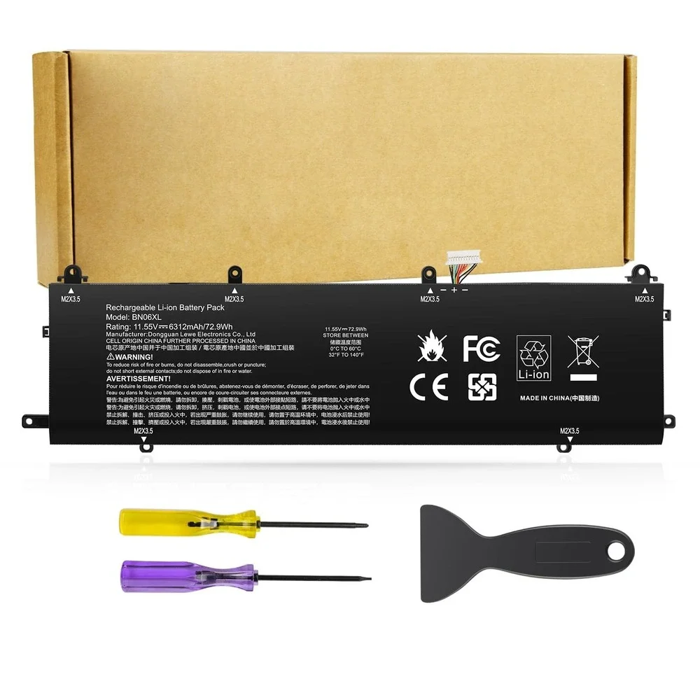 BN06XL Battery for HP Spectre X360 15-eb 15-EB0053DX 15-EB0043DX 11.55V 6312mAh